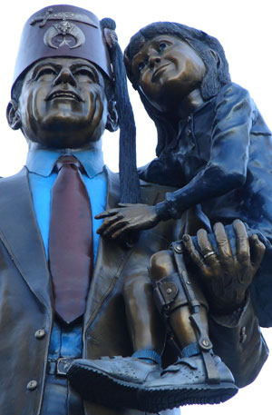 Shriner Statue